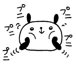 Playful Osaka panda*Senility* sticker #10989574