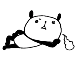 Playful Osaka panda*Senility* sticker #10989577