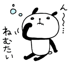 Playful Osaka panda*Senility* sticker #10989580