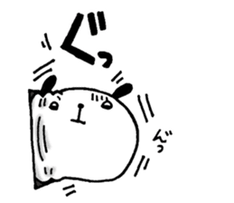 Playful Osaka panda*Senility* sticker #10989583