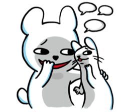 Dofens / Polar bear sticker #10989625