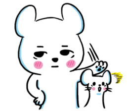 Dofens / Polar bear sticker #10989626