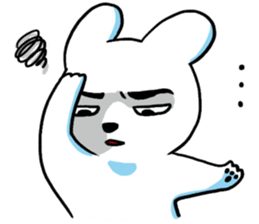 Dofens / Polar bear sticker #10989630