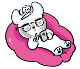 Dofens / Polar bear sticker #10989648