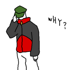 LEGLESS DANCER sticker #10990189