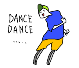 LEGLESS DANCER sticker #10990206