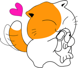 bobo cat sticker #10990145