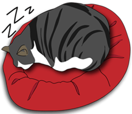 bobo cat sticker #10990148