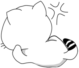 bobo cat sticker #10990156