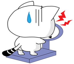 bobo cat sticker #10990165