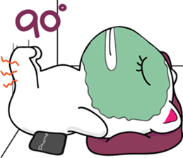 bobo cat sticker #10990190