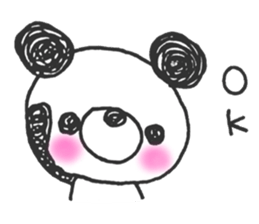 Together with panda sticker #10990427