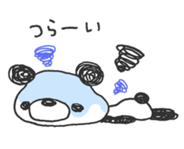 Together with panda sticker #10990439