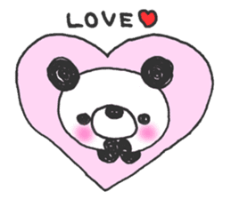 Together with panda sticker #10990448