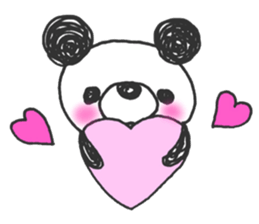 Together with panda sticker #10990454