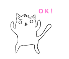 Cat in Takeshi's house sticker #10990670