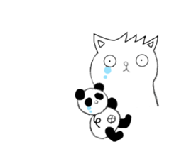 Cat in Takeshi's house sticker #10990675