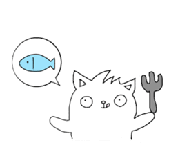 Cat in Takeshi's house sticker #10990686