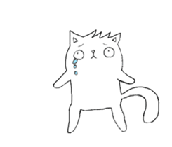 Cat in Takeshi's house sticker #10990687