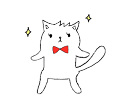 Cat in Takeshi's house sticker #10990688