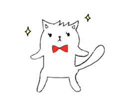 Cat in Takeshi's house sticker #10990688