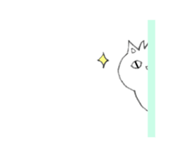 Cat in Takeshi's house sticker #10990693