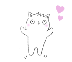 Cat in Takeshi's house sticker #10990697