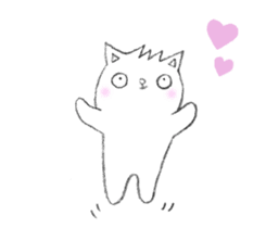 Cat in Takeshi's house sticker #10990697