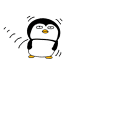 I Penguin sticker #10990836