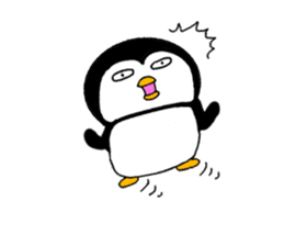 I Penguin sticker #10990838