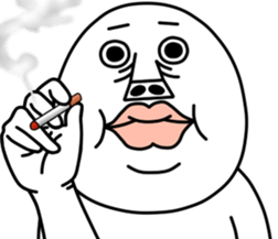 An annoying man LOVE sticker #10990898