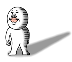 An annoying man LOVE sticker #10990899