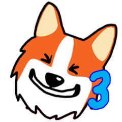 Painting KOGIO of corgi 3