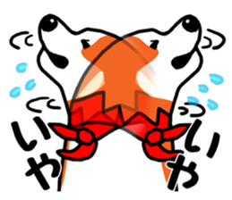 Painting KOGIO of corgi 3 sticker #10990964