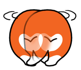 Painting KOGIO of corgi 3 sticker #10990965