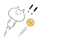 Faintly a balloon basketball edition sticker #10991018