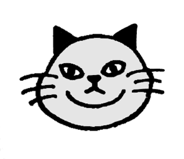 Mr.GUNJI's fat cat sticker #10991072