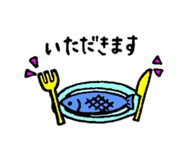 Mr.GUNJI's fat cat sticker #10991076