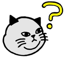 Mr.GUNJI's fat cat sticker #10991094