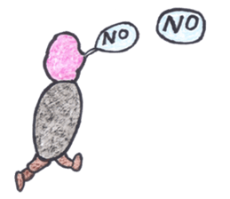 Stone Man is speaking. sticker #10991110