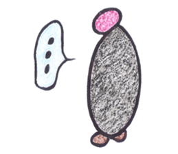 Stone Man is speaking. sticker #10991113