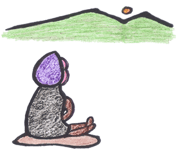 Stone Man is speaking. sticker #10991131
