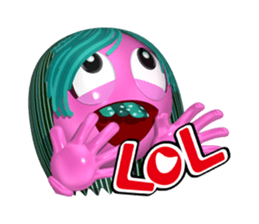 Aroma Monster (Rose) sticker #10991167