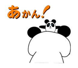 panda and pandas sticker #10991439