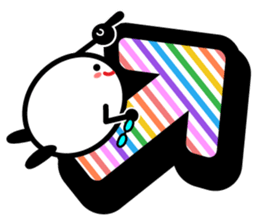 Let's talk using a big letter Sticker3! sticker #10991661