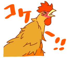 Chicken and Silkie sticker #10991824
