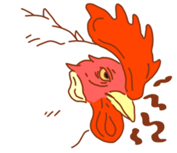 Chicken and Silkie sticker #10991830