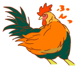 Chicken and Silkie sticker #10991837