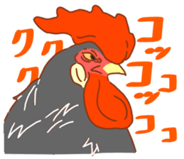 Chicken and Silkie sticker #10991840