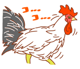 Chicken and Silkie sticker #10991844